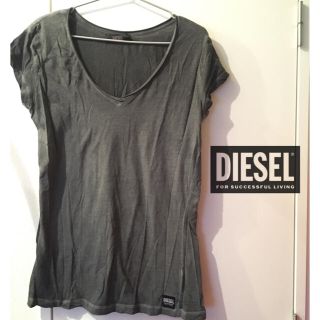 ディーゼル(DIESEL)のDIESEL Tシャツ【グレー】(Tシャツ(半袖/袖なし))