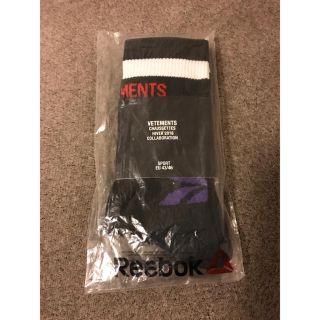 リーボック(Reebok)の新品【 VETEMENTS 】Reebok Edition ソックス 43/46(ソックス)