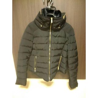 ザラ(ZARA)の ZARA　ダウンジャケット　黒　XL(ダウンジャケット)