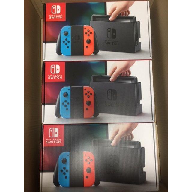 値下げ！ 新品未開封 Nintendo Switch グレー＆ネオンセット