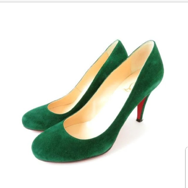 Christian Louboutin(クリスチャンルブタン)のクリスチャンルブタン グリーン パンプス レディースの靴/シューズ(ハイヒール/パンプス)の商品写真