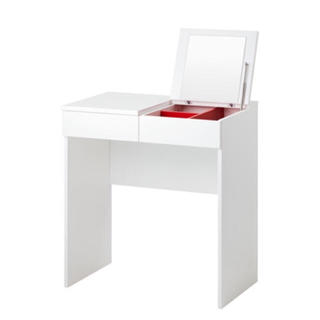 イケア(IKEA)のBRIMNES ドレッシングテーブル ホワイト(ドレッサー/鏡台)