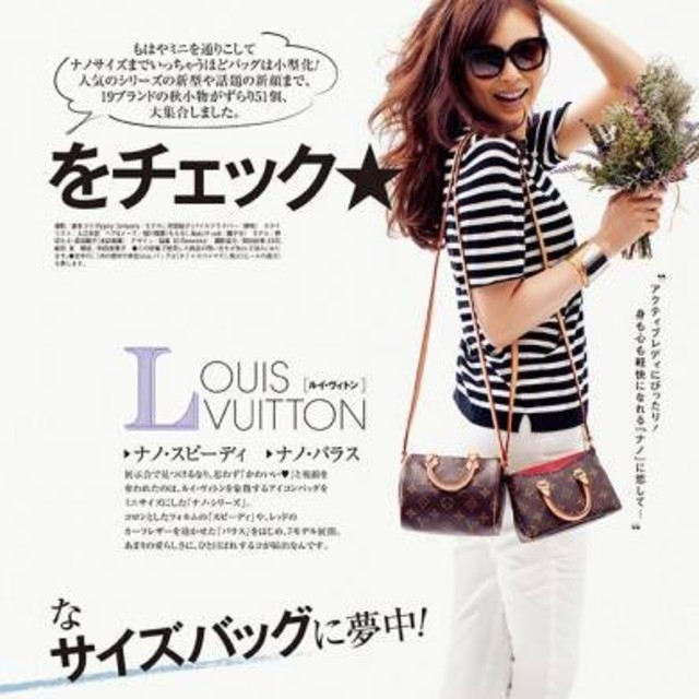 ルイヴィトン　louisvuitton  ナノスピーディ︎美品ショルダーバッグ