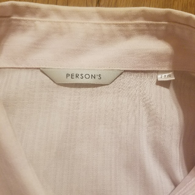 PERSON'S(パーソンズ)の薄ピンクブラウス　11号 レディースのトップス(シャツ/ブラウス(長袖/七分))の商品写真