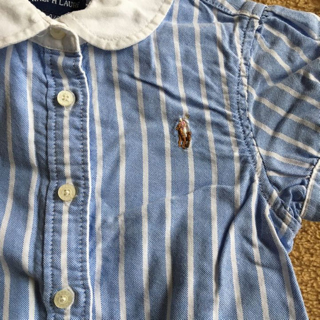 Ralph Lauren(ラルフローレン)のラルフローレン ワンピース ベルト付き キッズ/ベビー/マタニティのキッズ服女の子用(90cm~)(ワンピース)の商品写真