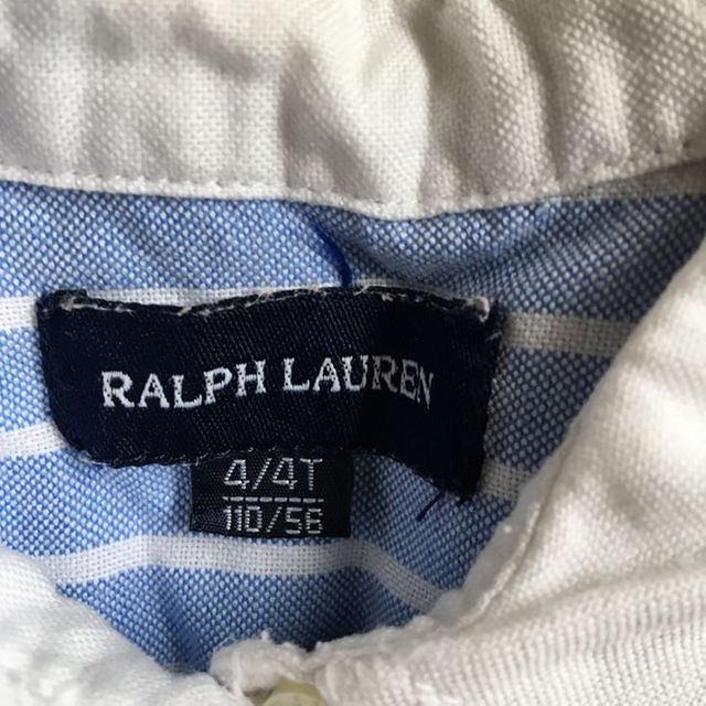 Ralph Lauren(ラルフローレン)のラルフローレン ワンピース ベルト付き キッズ/ベビー/マタニティのキッズ服女の子用(90cm~)(ワンピース)の商品写真