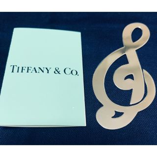 ティファニー(Tiffany & Co.)のウメ様専用 Tiffany＆Co. ブックマーク ト音記号(その他)