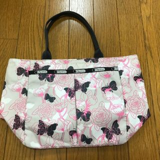 レスポートサック(LeSportsac)のレスポートサック    蝶&花柄のトートバック(トートバッグ)