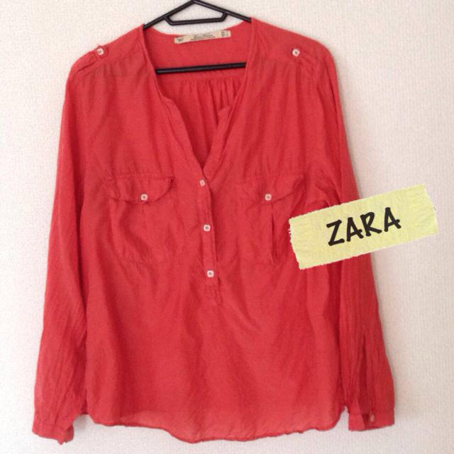 ZARA(ザラ)のZARA 七分丈カットソー レディースのトップス(カットソー(長袖/七分))の商品写真