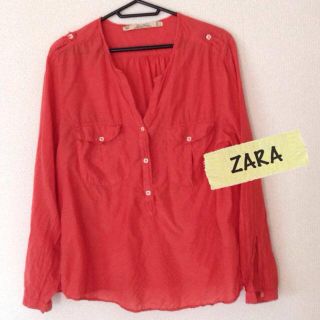 ザラ(ZARA)のZARA 七分丈カットソー(カットソー(長袖/七分))