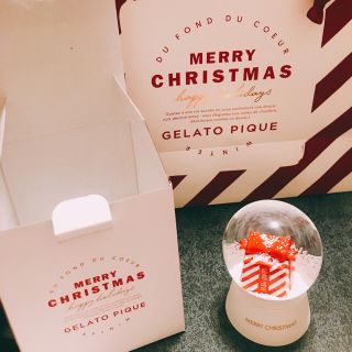 ジェラートピケ(gelato pique)の♦︎新品♦︎箱付き♦︎非売品♦︎ジェラートピケgelatopiqueスノードム(置物)