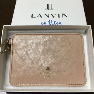 ランバンオンブルー(LANVIN en Bleu)のさとみるく様専用 パスケース(名刺入れ/定期入れ)