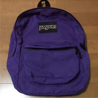 ジャンスポーツ(JANSPORT)の値下げ！ JANSPORT ジャンスポーツ リュック パープル(リュック/バックパック)