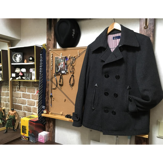 FRED PERRY - 【フレッドペリー】Pコート Lサイズの通販 by セイラ's