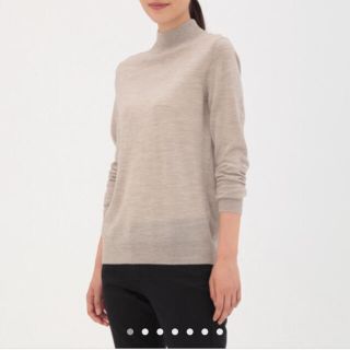 ムジルシリョウヒン(MUJI (無印良品))の洗えるハイネックセーター 新品(ニット/セーター)