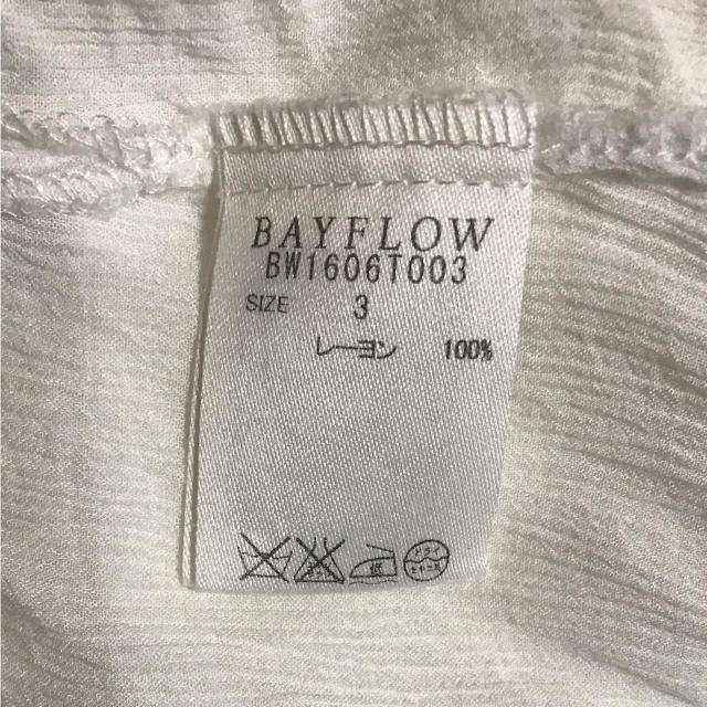 BAYFLOW(ベイフロー)のmayu様専用☺︎BAYFLOW カットソー レディースのトップス(Tシャツ(半袖/袖なし))の商品写真