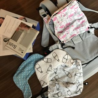 ベビービョルン(BABYBJORN)のベビービョルンワンプラスエアー、アイスブルー検索エルゴアダプト(抱っこひも/おんぶひも)