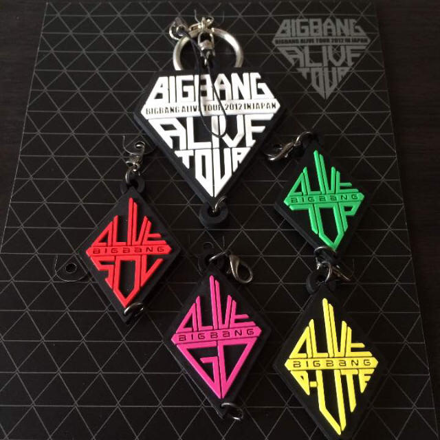 【各350円】BIGBANG  ストラップキーホルダーエンタメ/ホビー