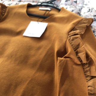 ザラ(ZARA)のZARAタグ付き☆フリルカットソー最終お値下げ(カットソー(長袖/七分))