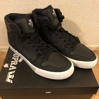 スープラ(SUPRA)のSUPRA VAIDER ブラック(スニーカー)