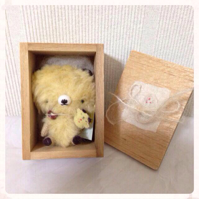 ハンドメイド作家さんのBOX入り人形 うさぎ ぬいぐるみ ハンドメイド作家さんのBOX入り人形 うさぎ ぬいぐるみ