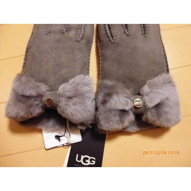 UGG(アグ)の新品★UGG　ムートン　手袋　新品未使用品　タグ　箱付き レディースのファッション小物(手袋)の商品写真