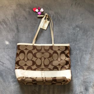 コーチ(COACH)のCOACH コーチ アヴァ シグネチャー 汚れあり 難あり(ショルダーバッグ)