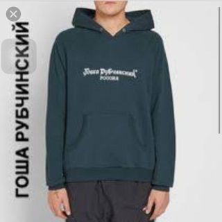 アクネ(ACNE)のgosha  パーカー グリーン(パーカー)