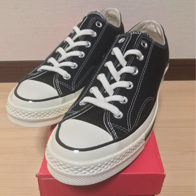 CONVERSE(コンバース)のピノ様専用 24cm チャックテイラーct70★ブラック★ローカット  メンズの靴/シューズ(スニーカー)の商品写真