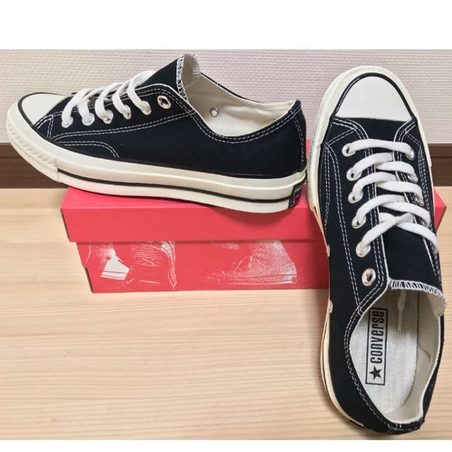 CONVERSE(コンバース)のピノ様専用 24cm チャックテイラーct70★ブラック★ローカット  メンズの靴/シューズ(スニーカー)の商品写真