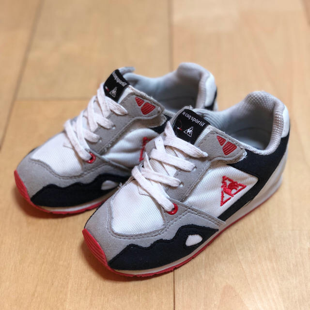 le coq sportif(ルコックスポルティフ)の★Sala様専用★ルコック 16cm スニーカー 白 キッズ/ベビー/マタニティのキッズ靴/シューズ(15cm~)(スニーカー)の商品写真