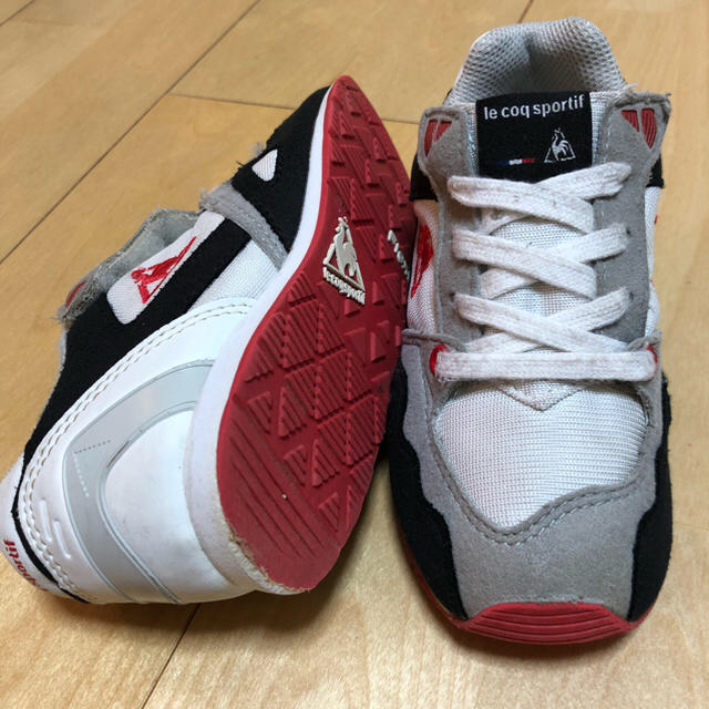 le coq sportif(ルコックスポルティフ)の★Sala様専用★ルコック 16cm スニーカー 白 キッズ/ベビー/マタニティのキッズ靴/シューズ(15cm~)(スニーカー)の商品写真