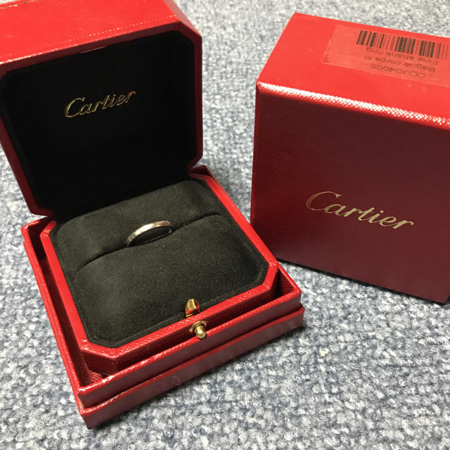 Cartier(カルティエ)の[半額以下！]Cartier プラチナバレリーナウェディングリング(11号) レディースのアクセサリー(リング(指輪))の商品写真