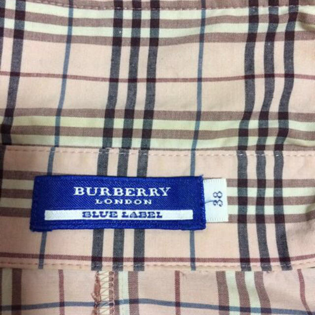 BURBERRY(バーバリー)のmyupon様 バーバリーシャツ♡難あり レディースのトップス(シャツ/ブラウス(長袖/七分))の商品写真