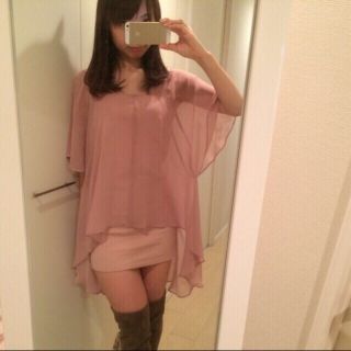 スナイデル(SNIDEL)のsnidel♡シフォンワンピース♡(ミニワンピース)