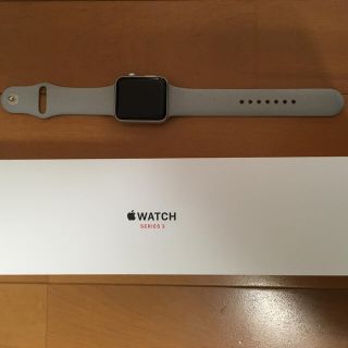 アップルウォッチ(Apple Watch)のApple Watch series3 セルラー 42mm Applecare(腕時計(デジタル))