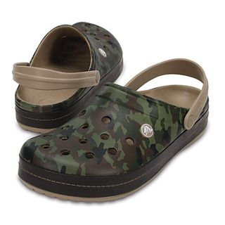 クロックス(crocs)のクロックス 27cm カモ ダスティオリーブ 迷彩 サンダル カモフラージュ(サンダル)