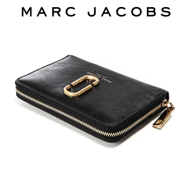 MARC JACOBS(マークジェイコブス)のMARC JACOBS 折りたたみ財布 ダブルJ レディースのファッション小物(財布)の商品写真