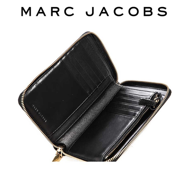 MARC JACOBS(マークジェイコブス)のMARC JACOBS 折りたたみ財布 ダブルJ レディースのファッション小物(財布)の商品写真