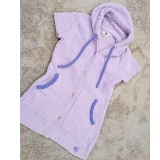 カシウエア(kashwere)のカシウェア　short sleeve hoodie 半袖パーカ Sサイズ(ルームウェア)