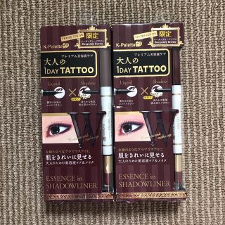 ケーパレット(K-Palette)の新品♡K-Palette♡ 大人の1DAY TATTOO バーガンディーブラウン(アイライナー)