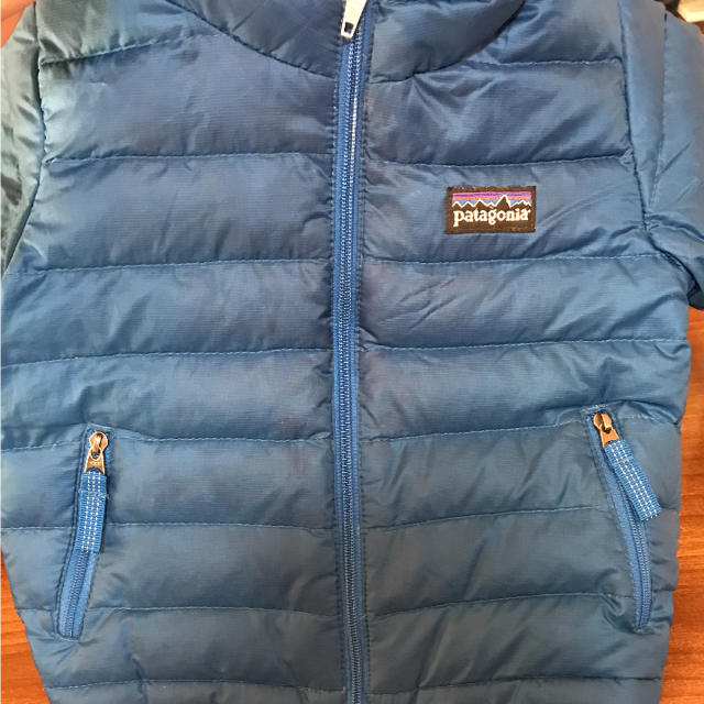 patagonia(パタゴニア)のPatagonia ダウンジャケット 6M キッズ/ベビー/マタニティのベビー服(~85cm)(ジャケット/コート)の商品写真