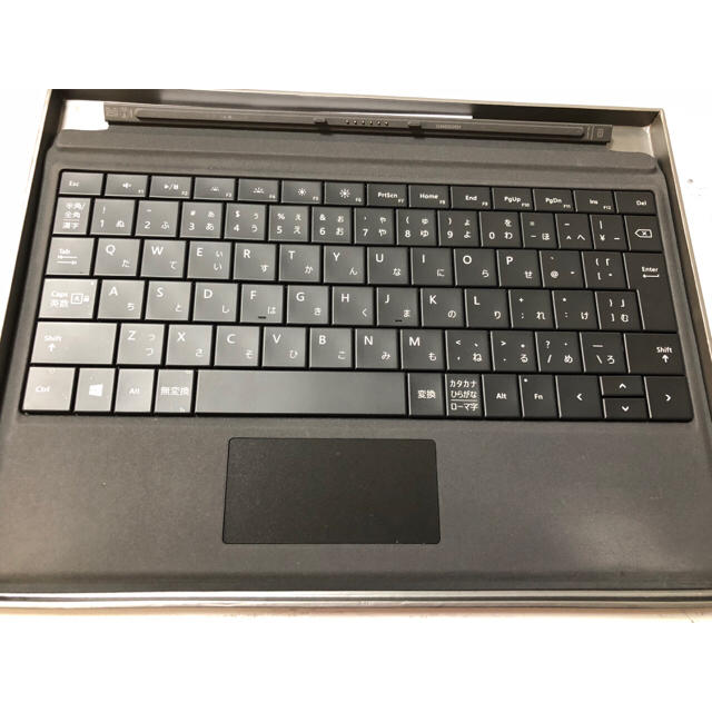 Microsoft(マイクロソフト)のSurface3 タイプカバー  Black スマホ/家電/カメラのPC/タブレット(タブレット)の商品写真