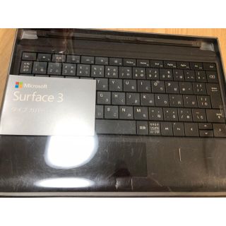 マイクロソフト(Microsoft)のSurface3 タイプカバー  Black(タブレット)