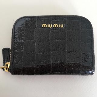 ミュウミュウ(miumiu)の【専用ページ】ミュウミュウ コインケース ブラウン 財布 小銭入れ(コインケース)