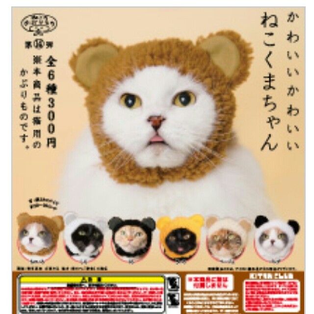 ねこくまちゃん 【ベージュ】 その他のペット用品(猫)の商品写真