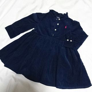 ラルフローレン(Ralph Lauren)のラルフローレン フリル ワンピース 80(ワンピース)