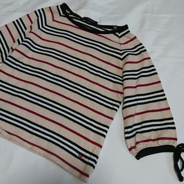 BURBERRY(バーバリー)のバーバリー ロンドン 八分丈 カットソー 110 キッズ/ベビー/マタニティのキッズ服女の子用(90cm~)(その他)の商品写真