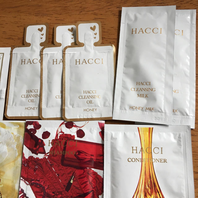 HACCI(ハッチ)のハッチ HACCI シャンプー、コンディショナー、スキンケア コスメ/美容のキット/セット(サンプル/トライアルキット)の商品写真