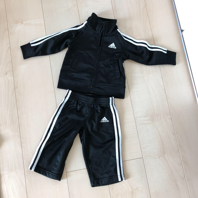 adidas(アディダス)の美品☆ adidas アディダス ジャージ ベビー 9M 70  キッズ/ベビー/マタニティのベビー服(~85cm)(ジャケット/コート)の商品写真